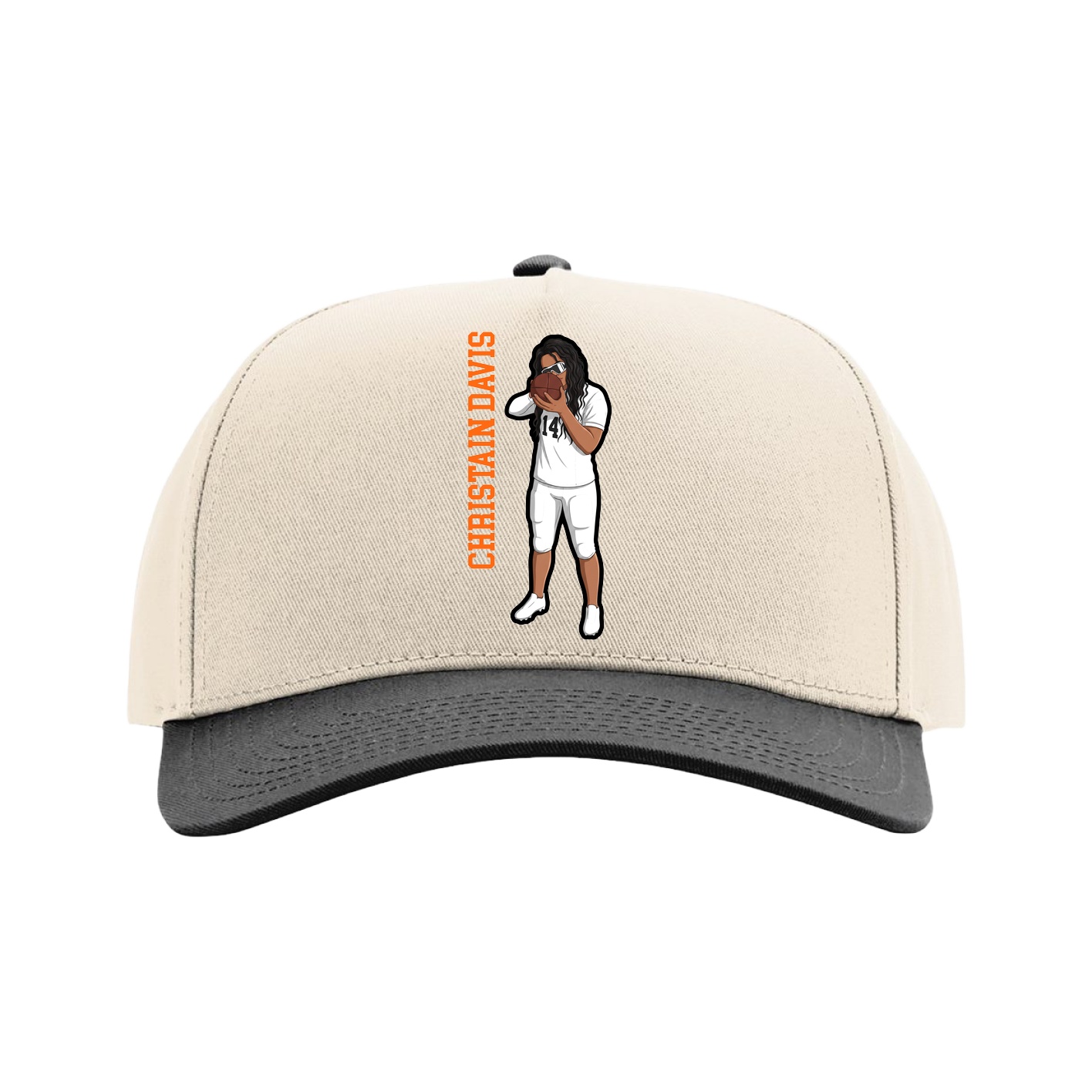 Full Fabric Five-Panel Champ Cap