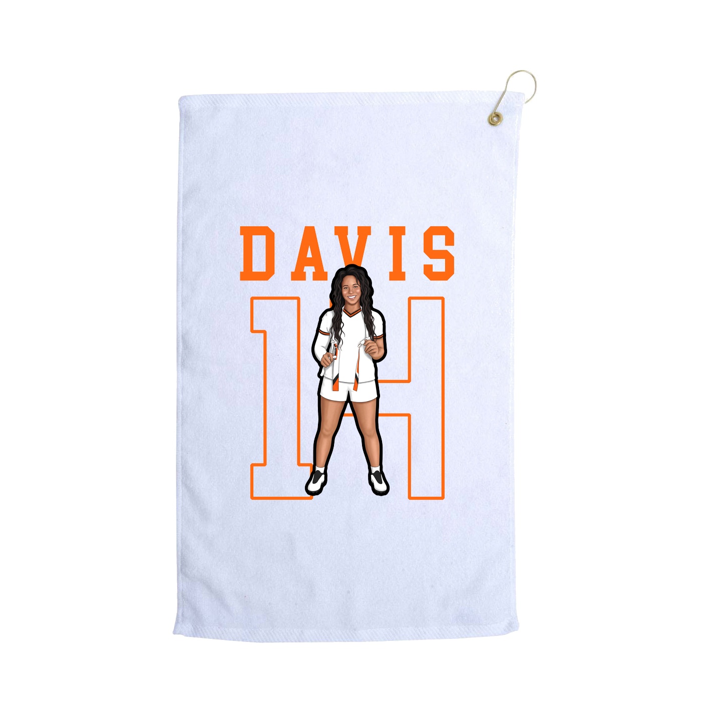 Golf Towel — Shirsey in White