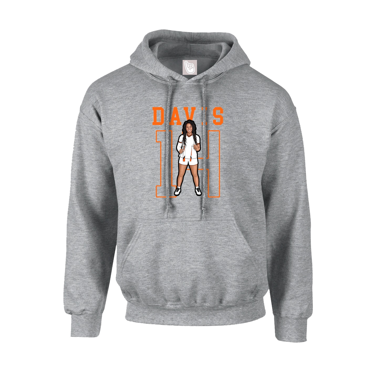 Hoodie — Shirsey in Grey