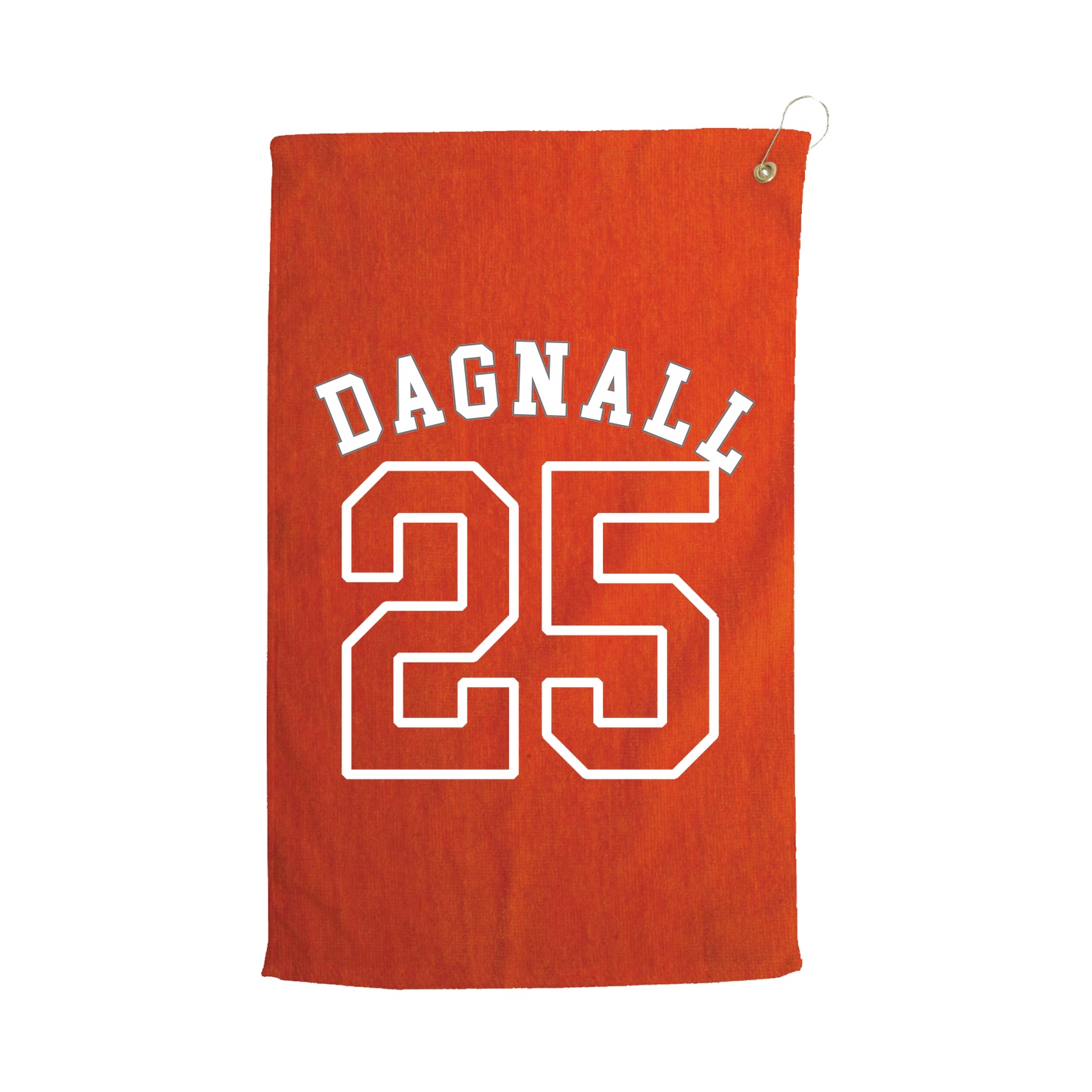 Golf Towel — Shirsey Arch in Orange