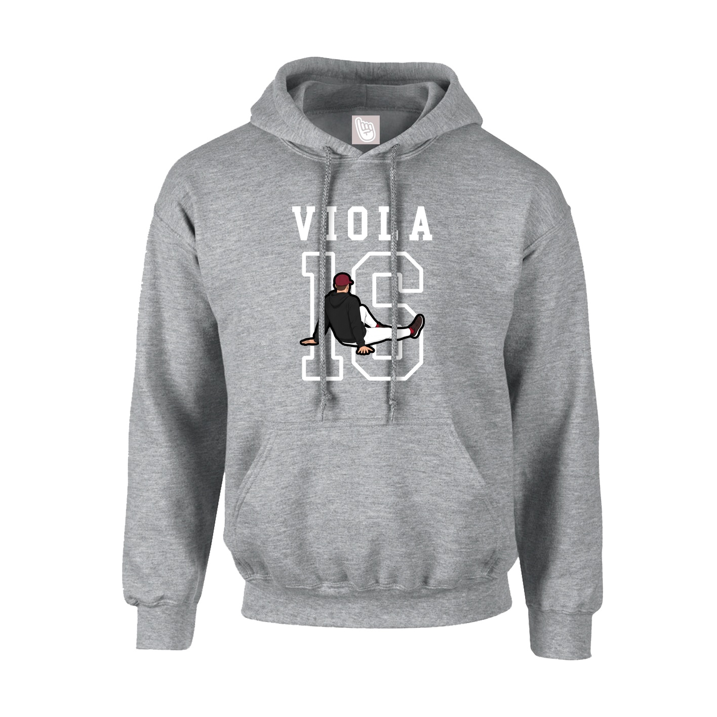 Hoodie — Shirsey in Grey