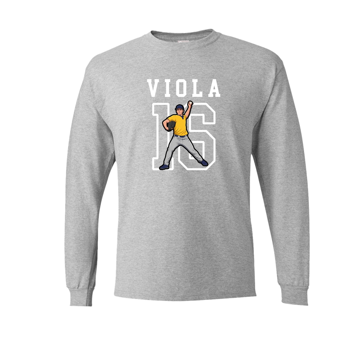 Long Sleeve Tee — Shirsey in Grey