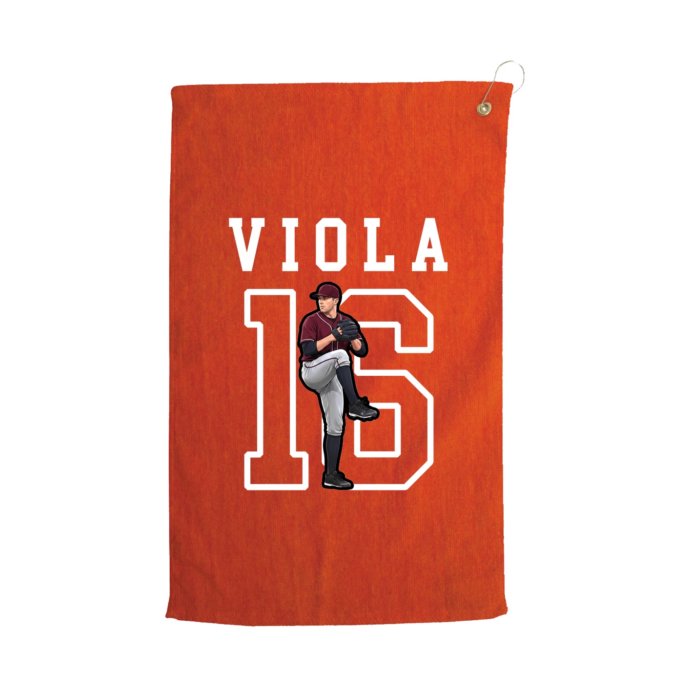 Golf Towel — Shirsey in Orange