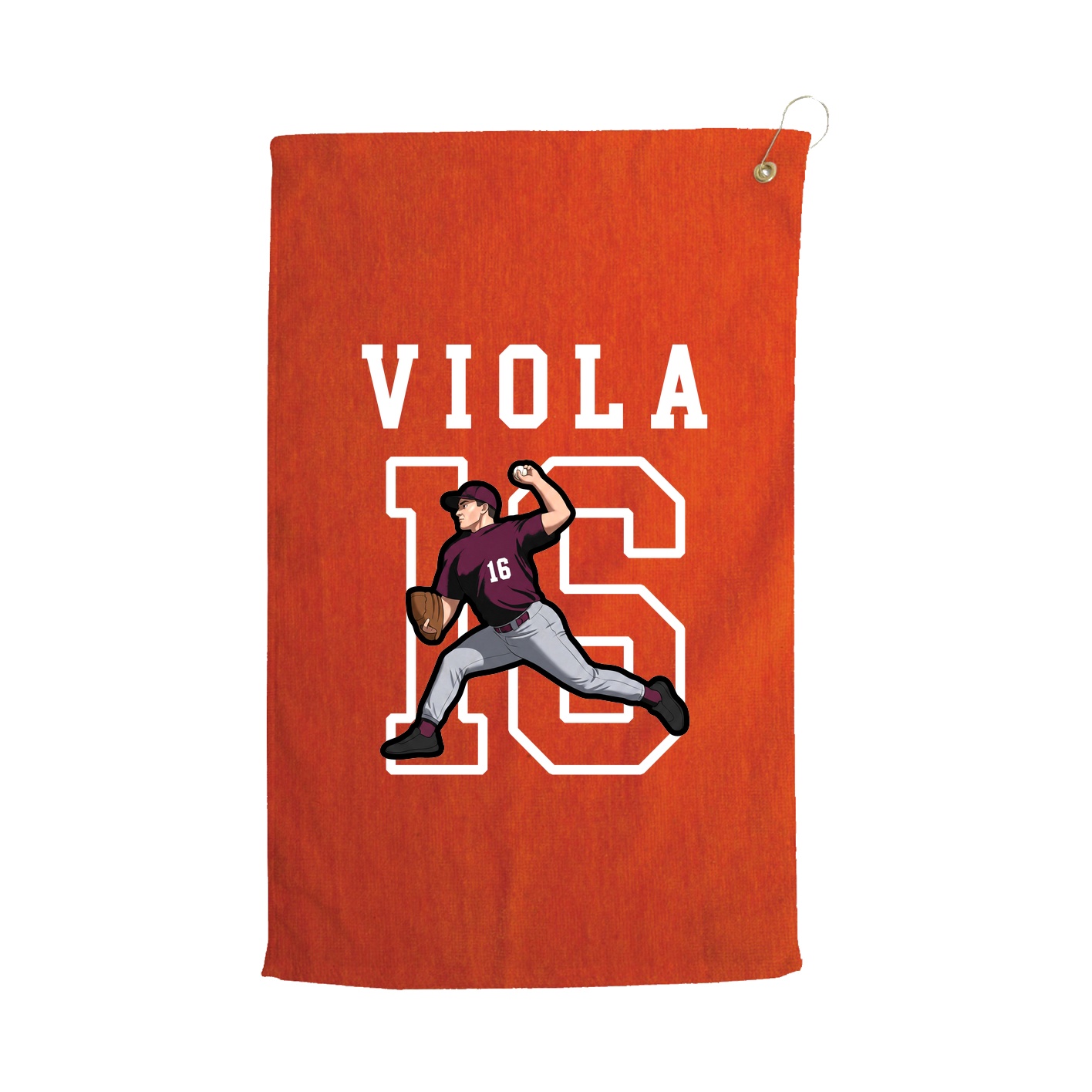 Golf Towel — Shirsey in Orange