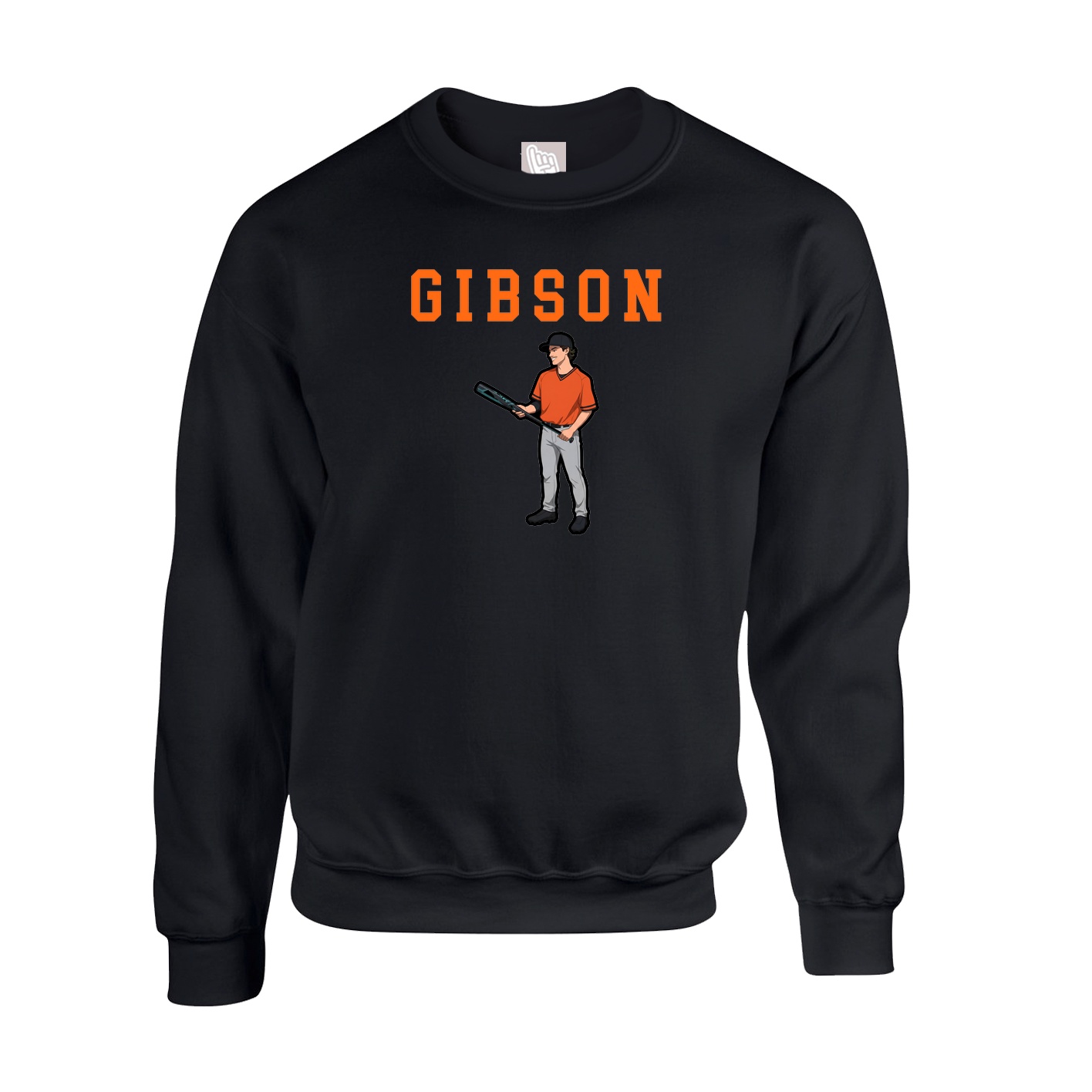Fleece Crew — Shirsey in Black