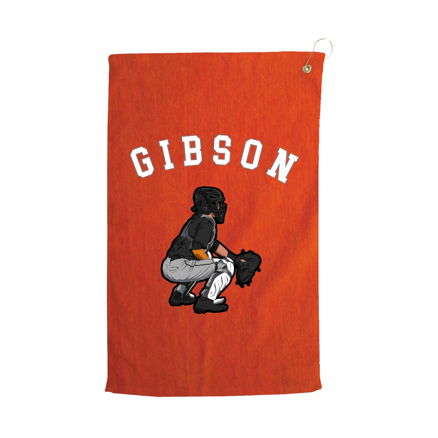 Golf Towel — Shirsey Arch in Orange