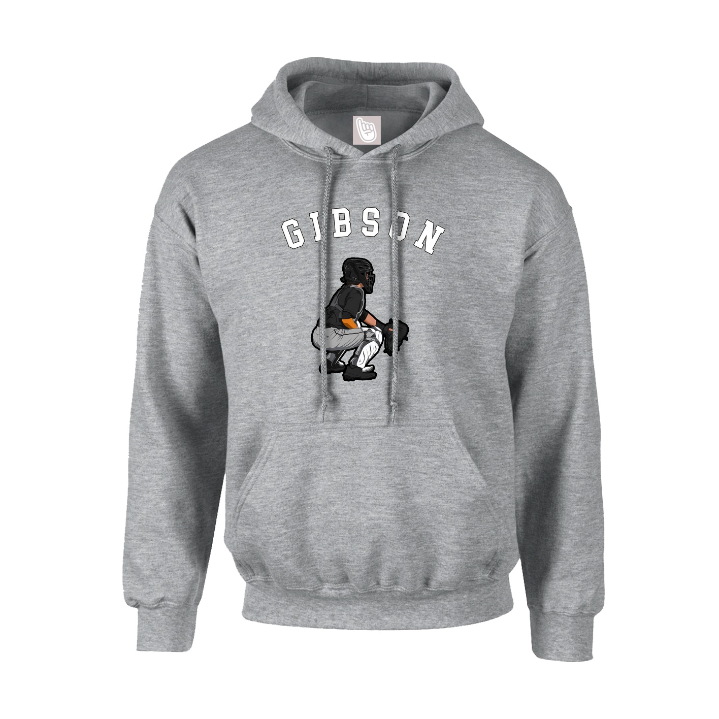 Hoodie — Shirsey Arch in Grey