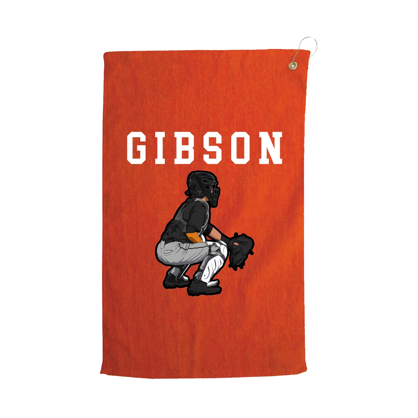 Golf Towel — Shirsey in Orange