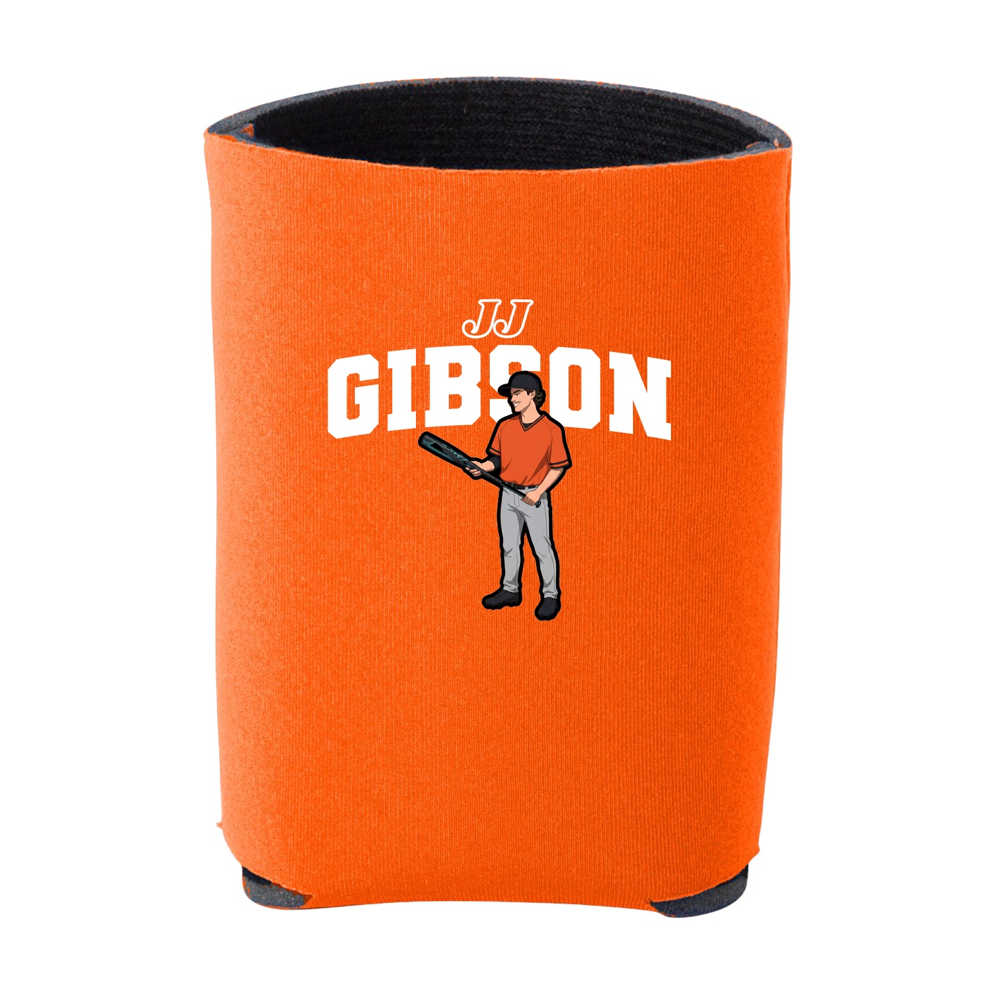 Can Holder — Name Arch in Orange
