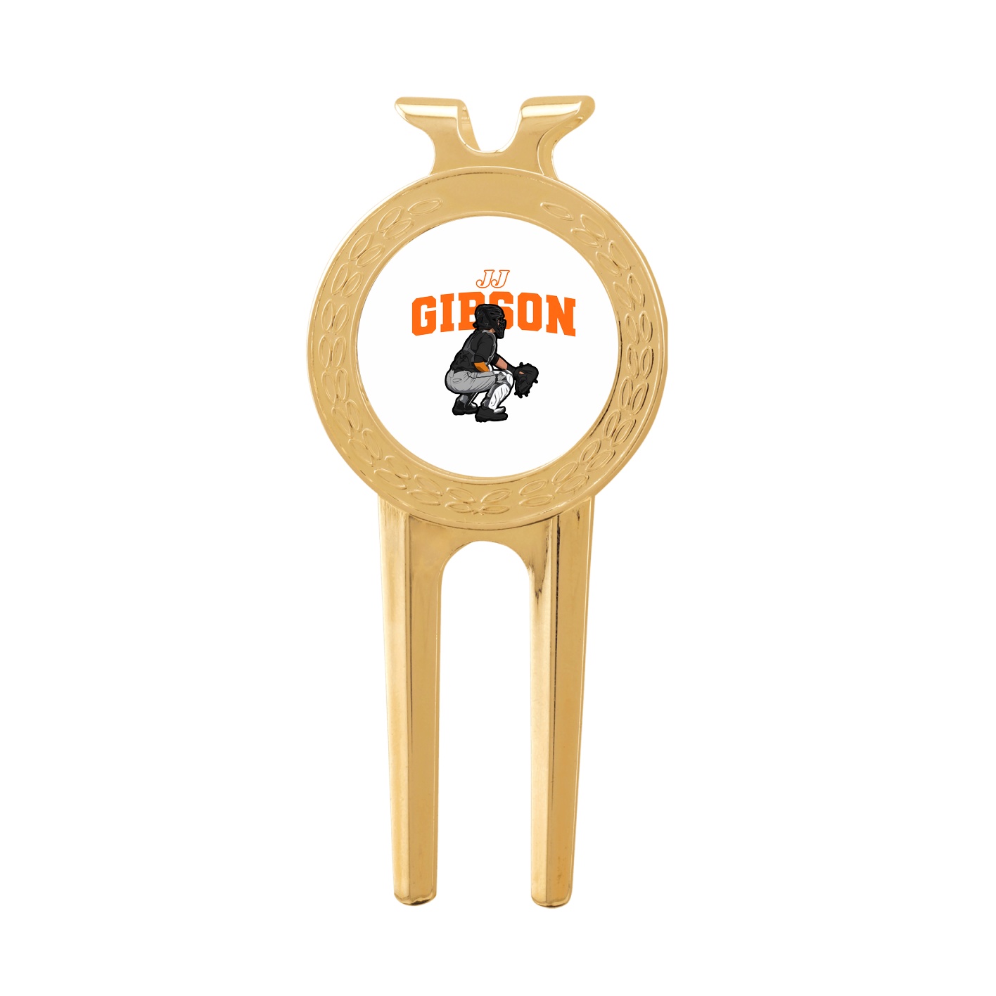 Divot Tool with Ball Marker — Name Arch in Classic