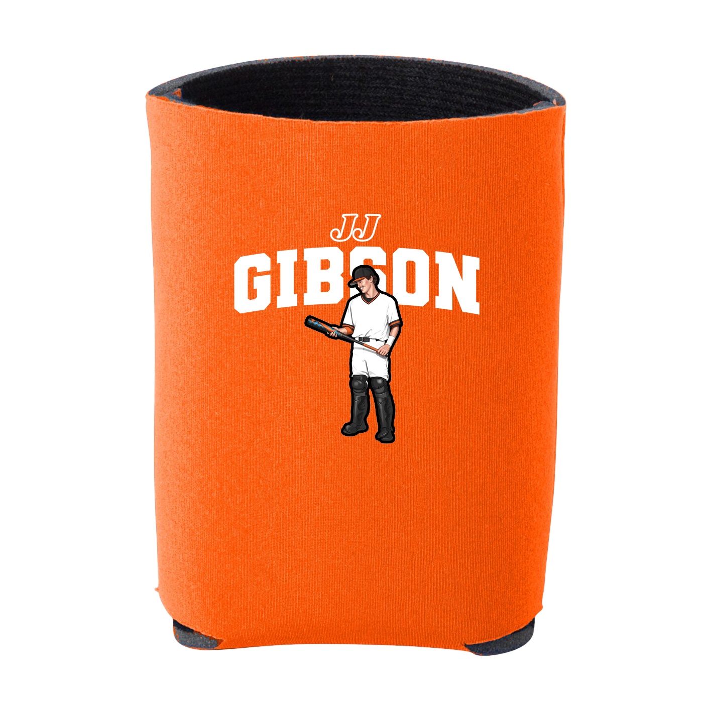 Can Holder — Name Arch in Orange