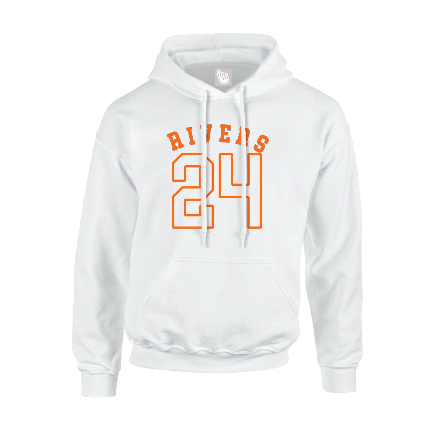 Hoodie — Shirsey Arch in White