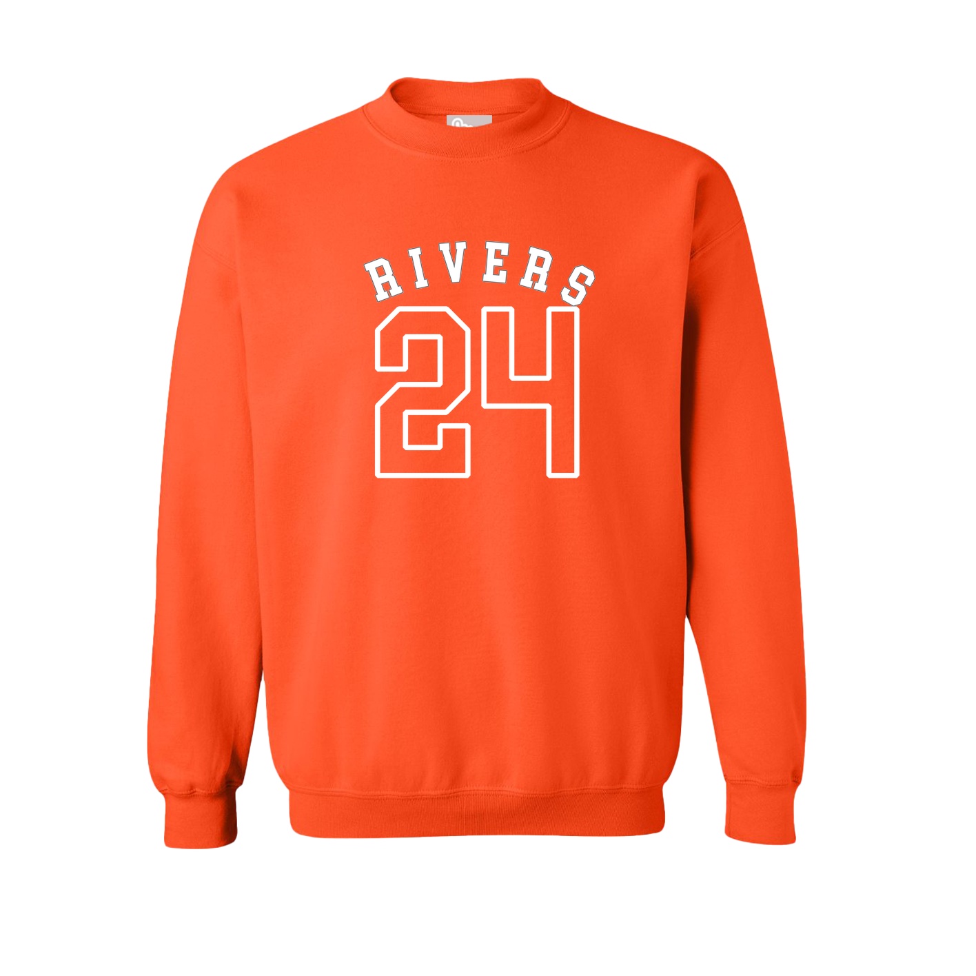 Fleece Crew — Shirsey Arch in Orange