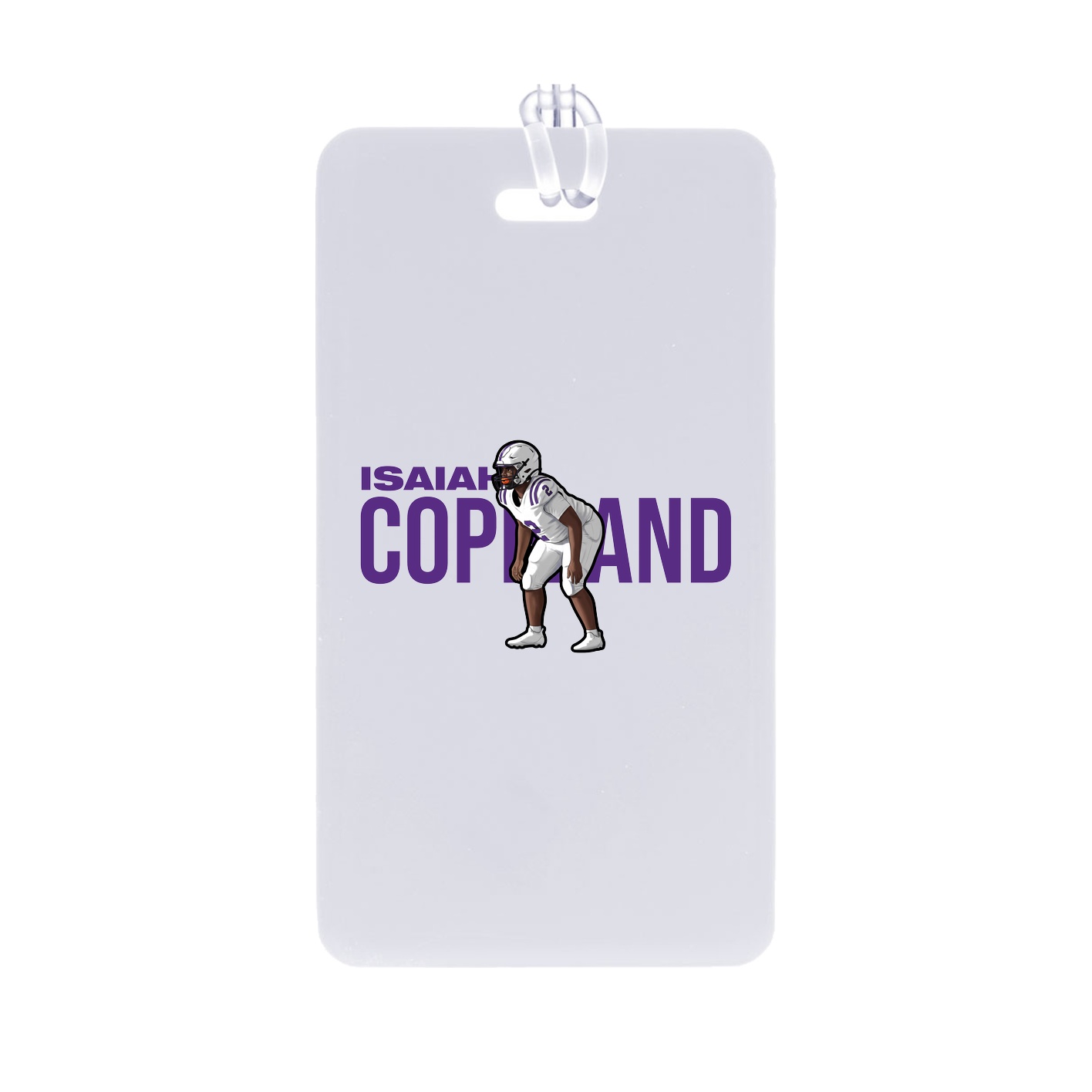 Bag Tag — Player Name in Classic
