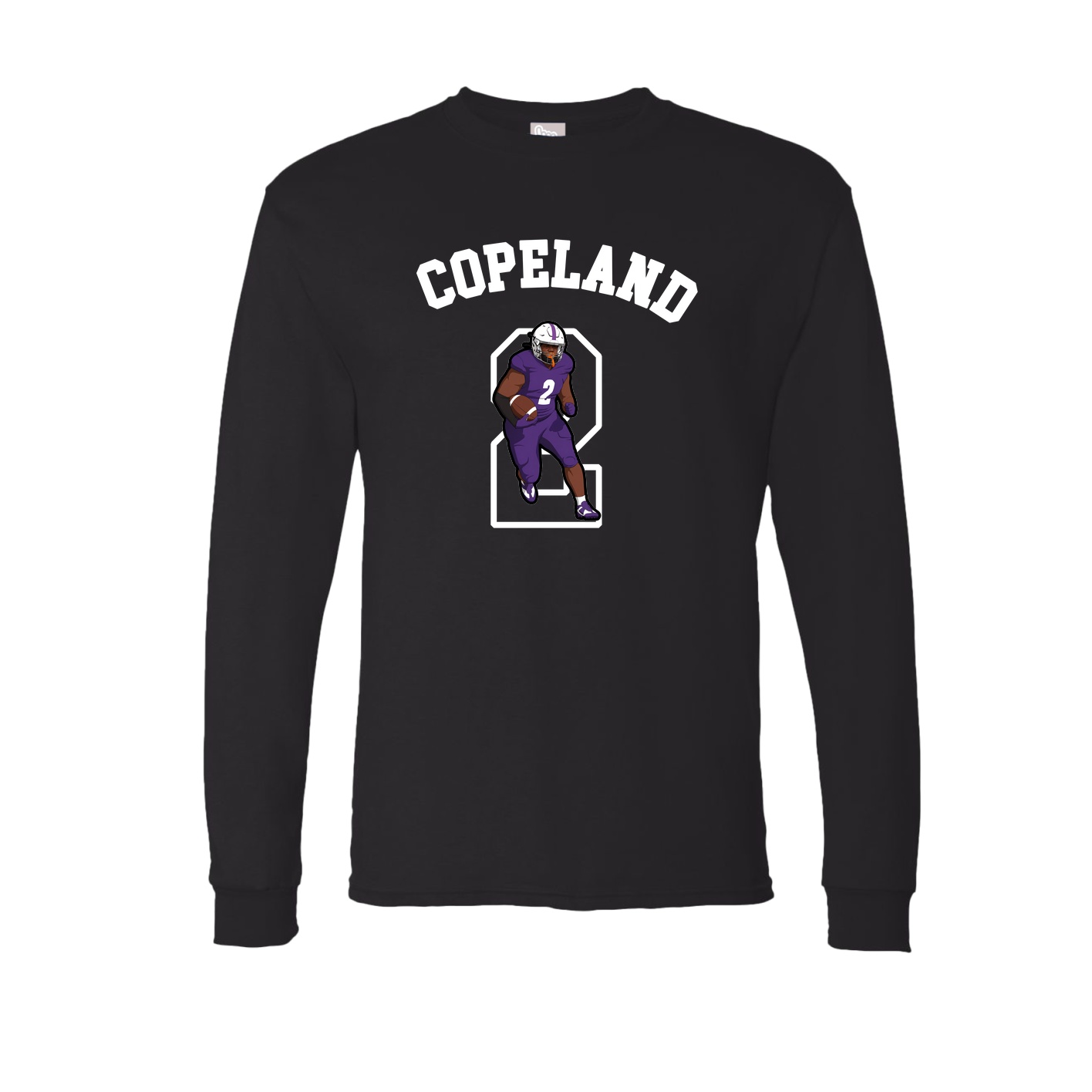Long Sleeve Tee — Shirsey Arch in Black