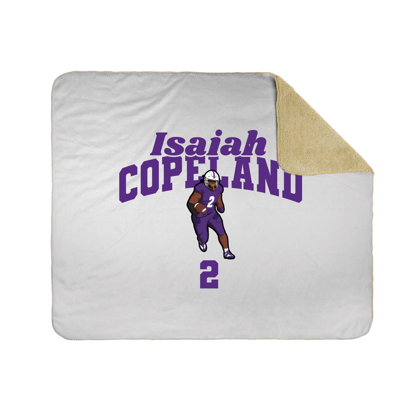 Throw Blanket — Signature Arch in White