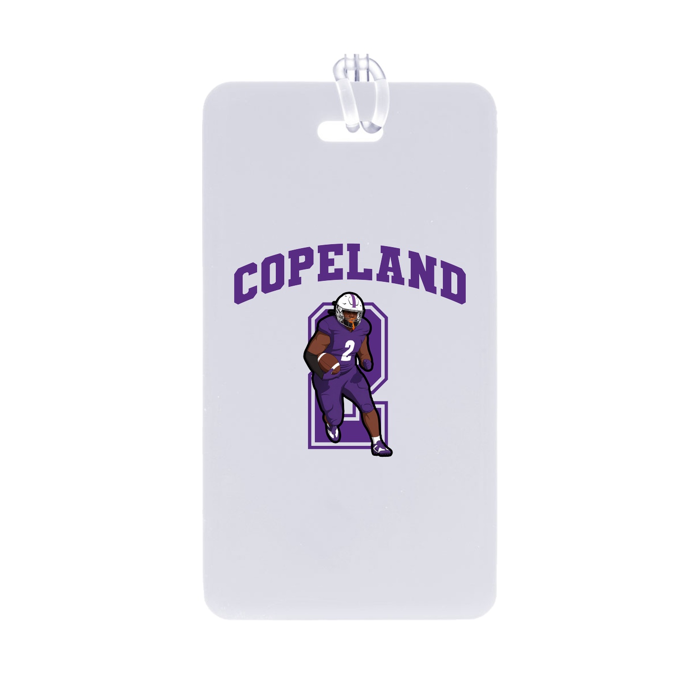 Bag Tag — Number in Classic