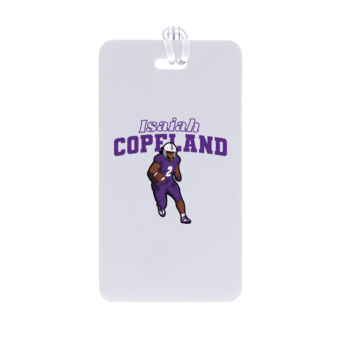 Bag Tag — Name Arch in Classic