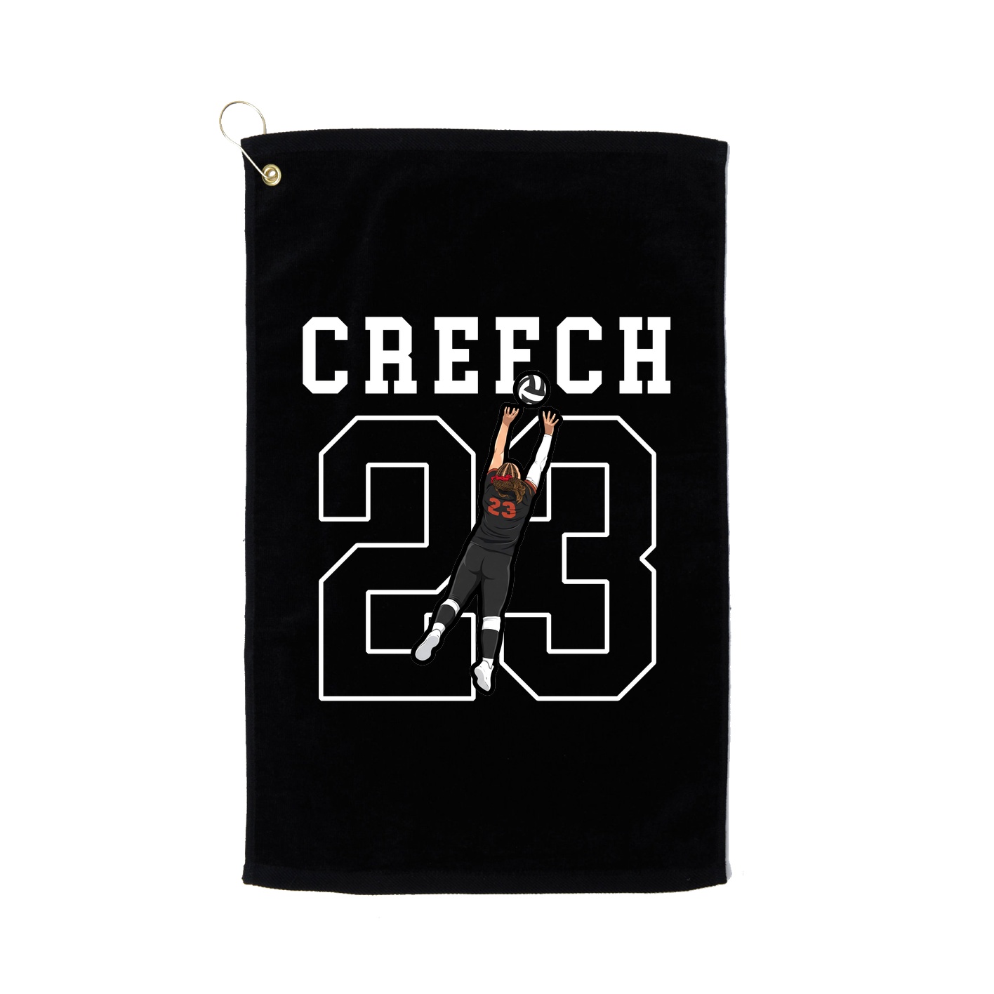 Golf Towel — Shirsey in Black
