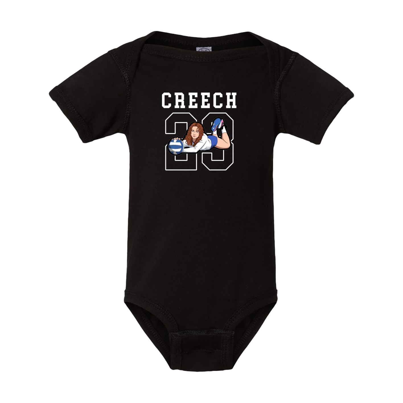 Baby Onesie — Shirsey in Black