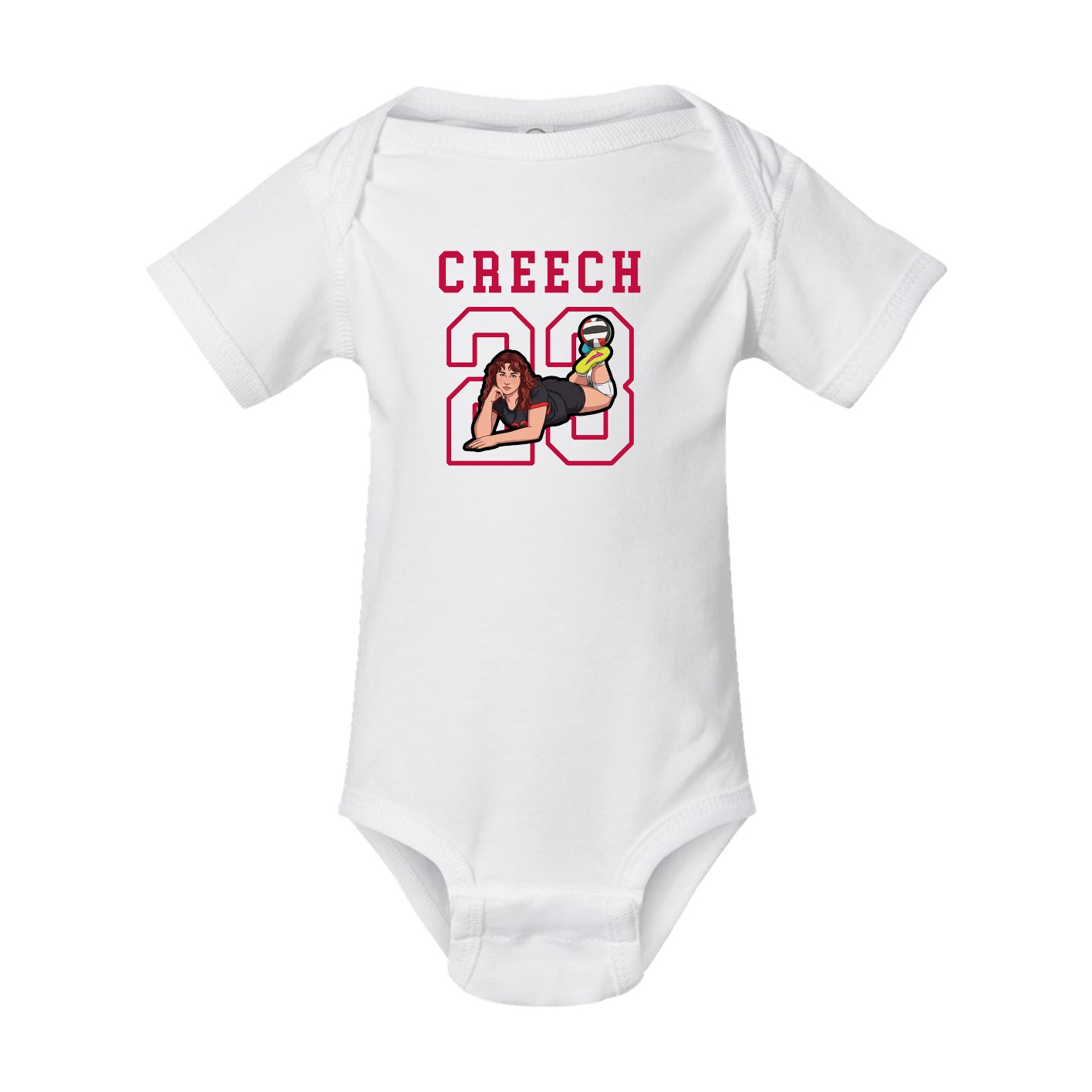 Baby Onesie — Shirsey in White