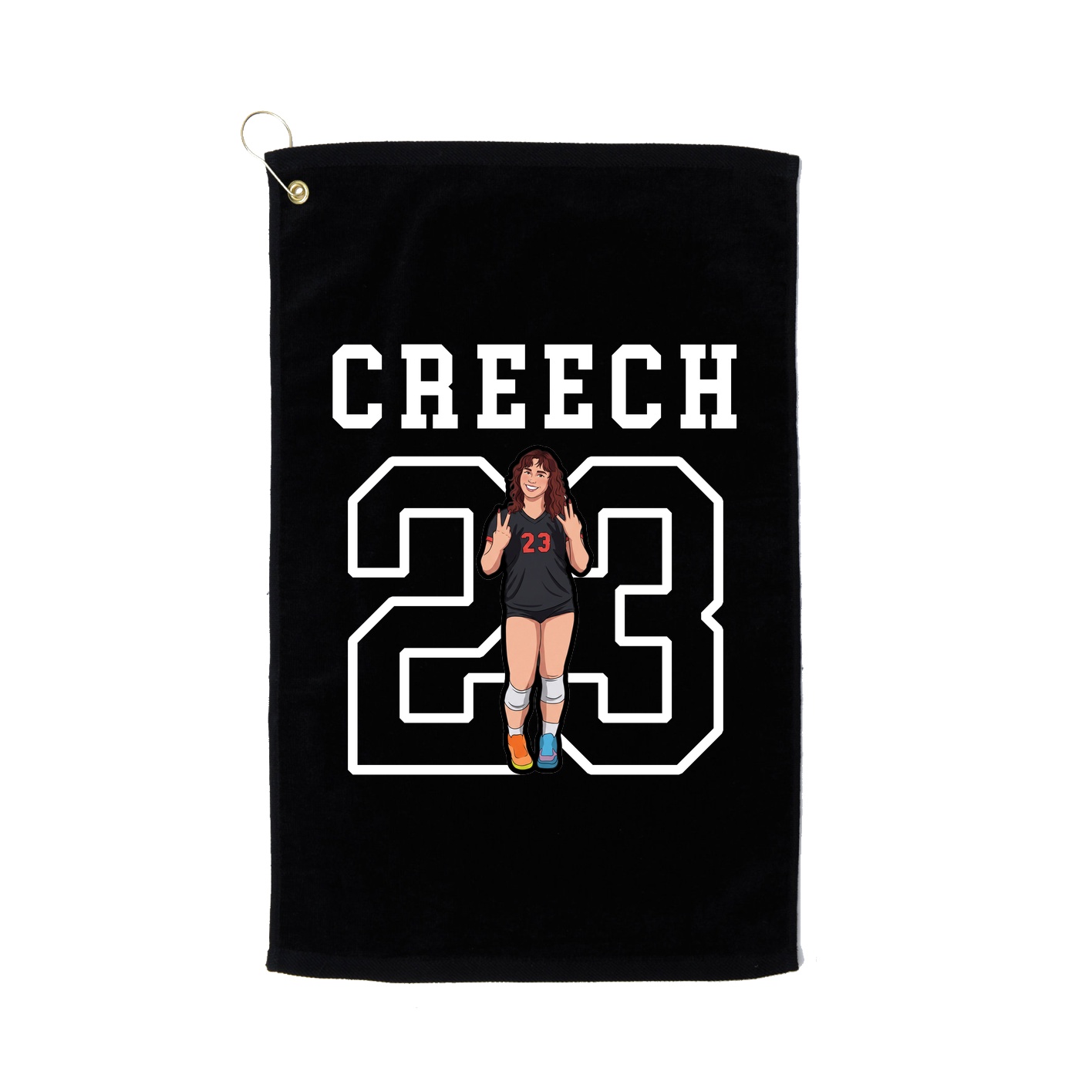Golf Towel — Shirsey in Black