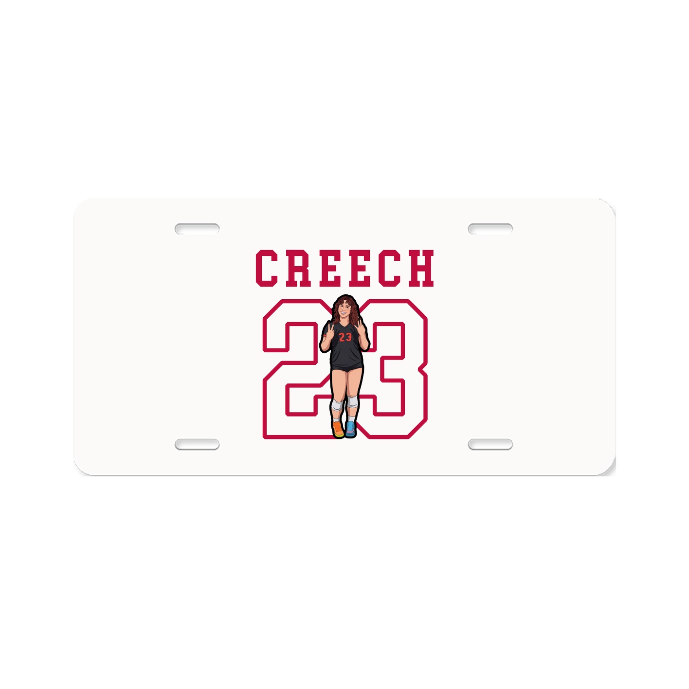 License Plate — Shirsey in Classic