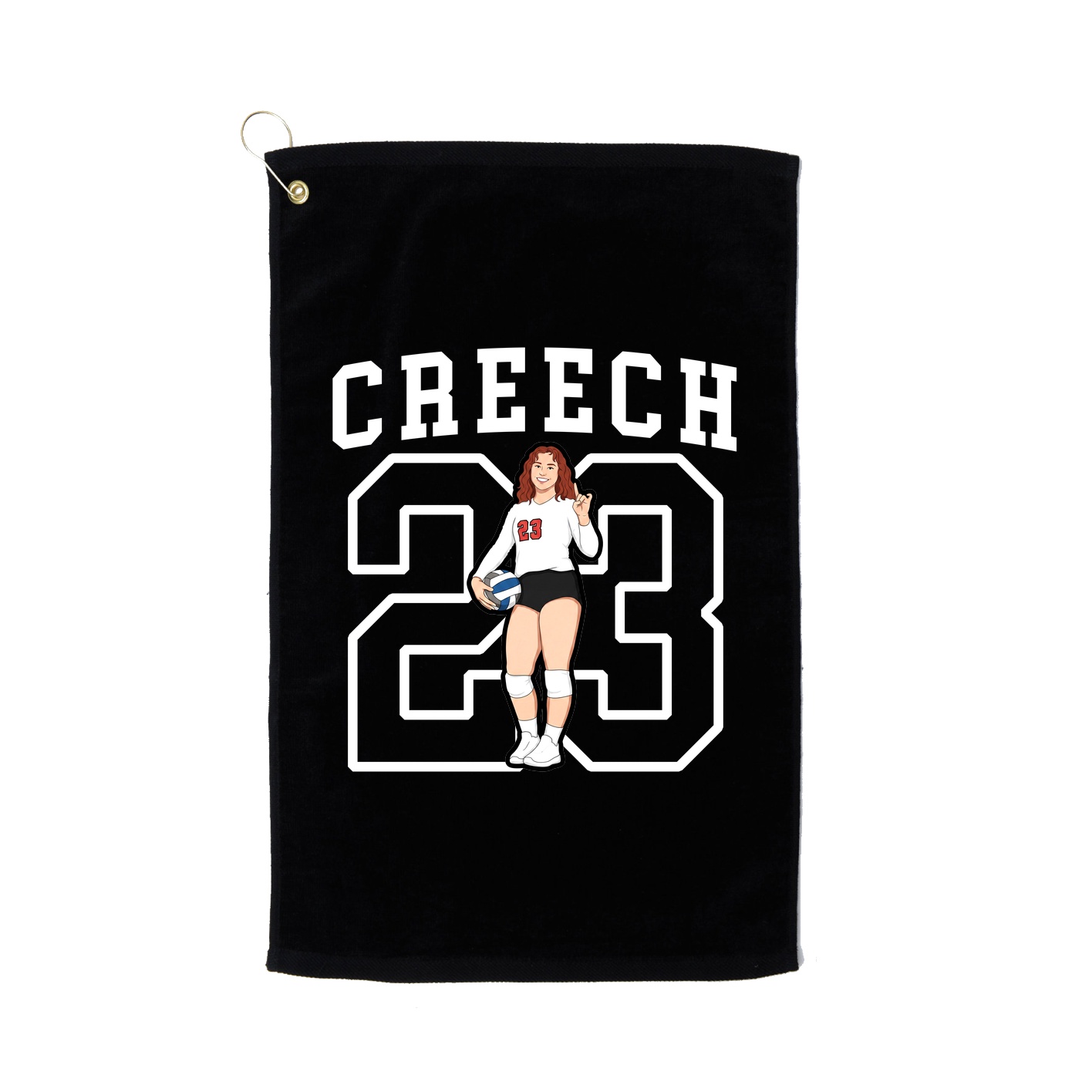Golf Towel — Shirsey in Black