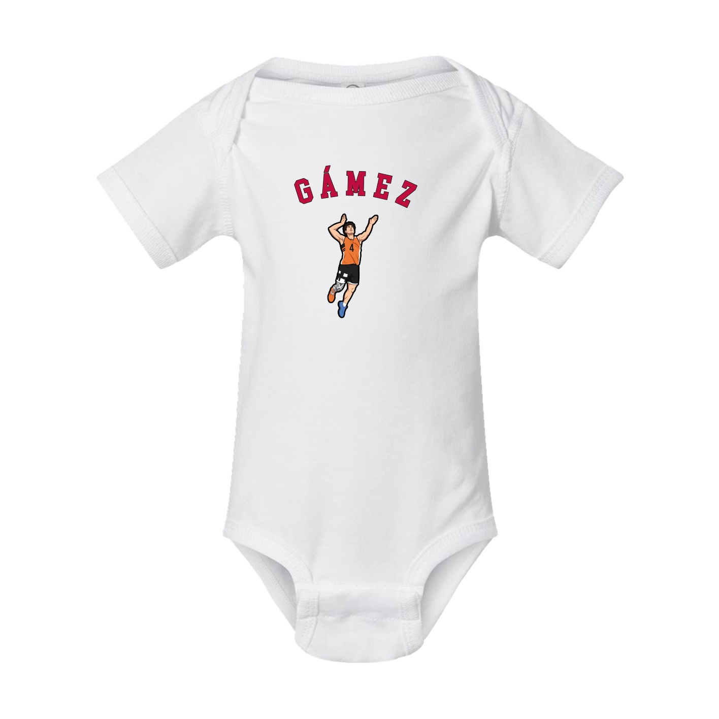 Baby Onesie — Shirsey Arch in White
