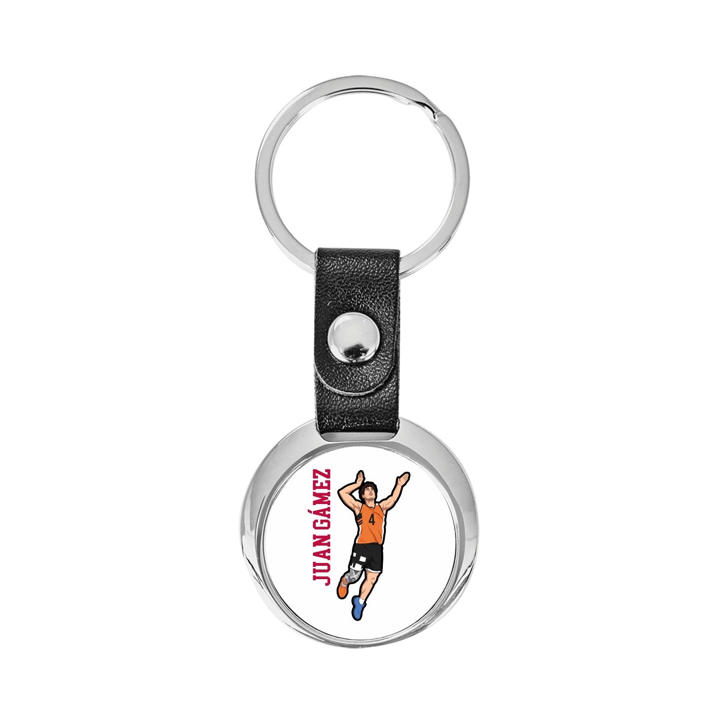 Key Chain — Name Vertical in Classic