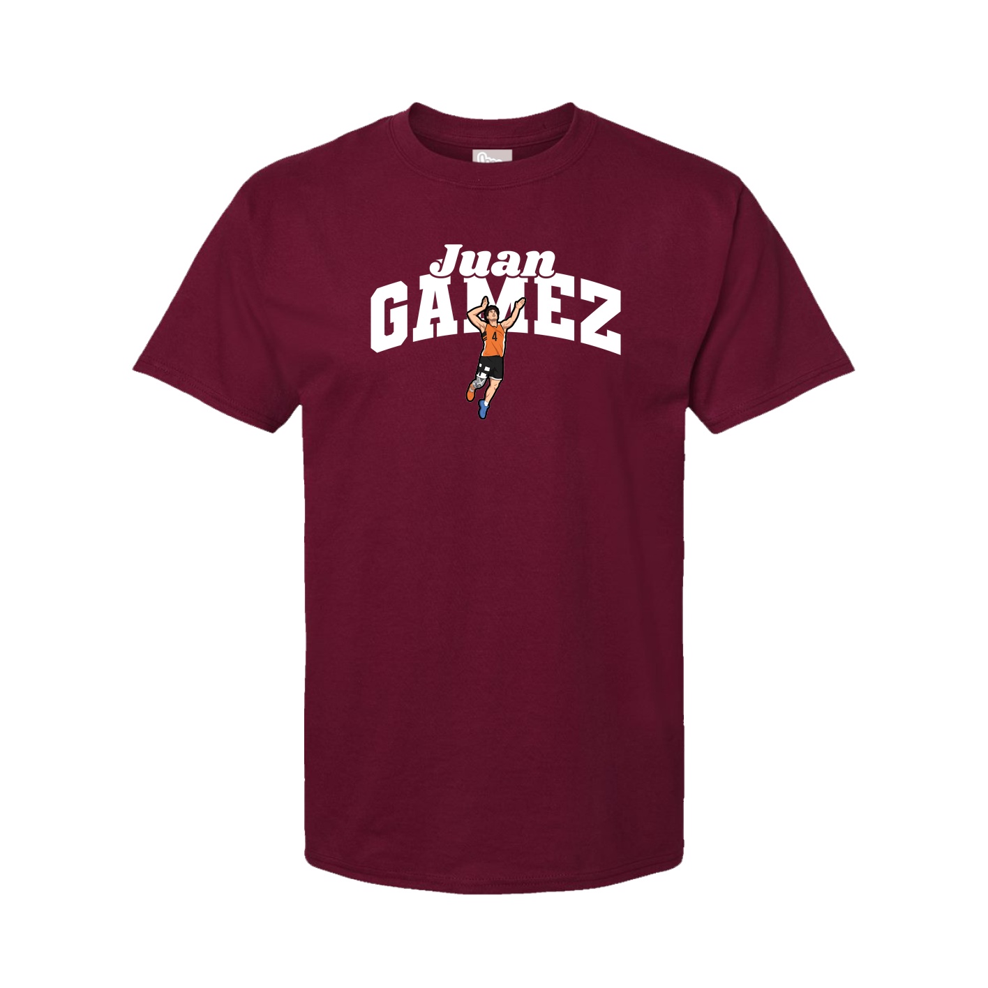 Youth Tee — Signature Arch in Cardinal