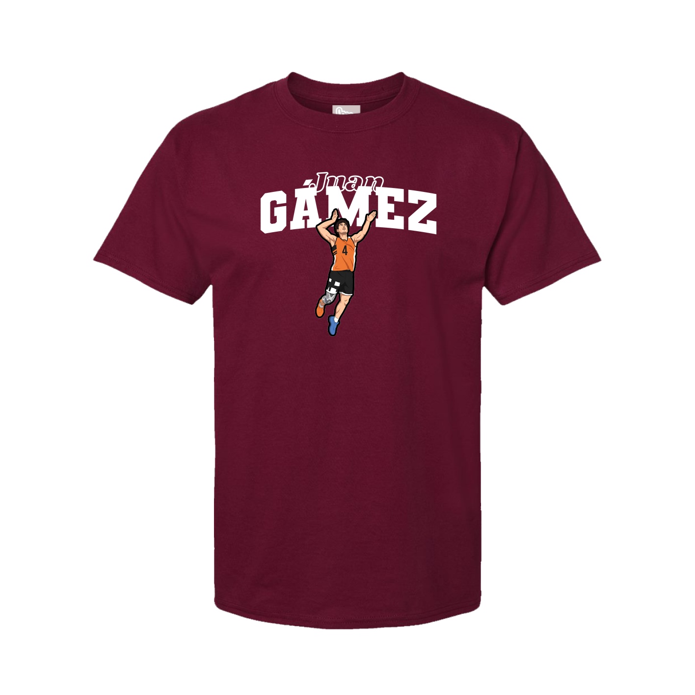 Tee — Name Arch in Cardinal