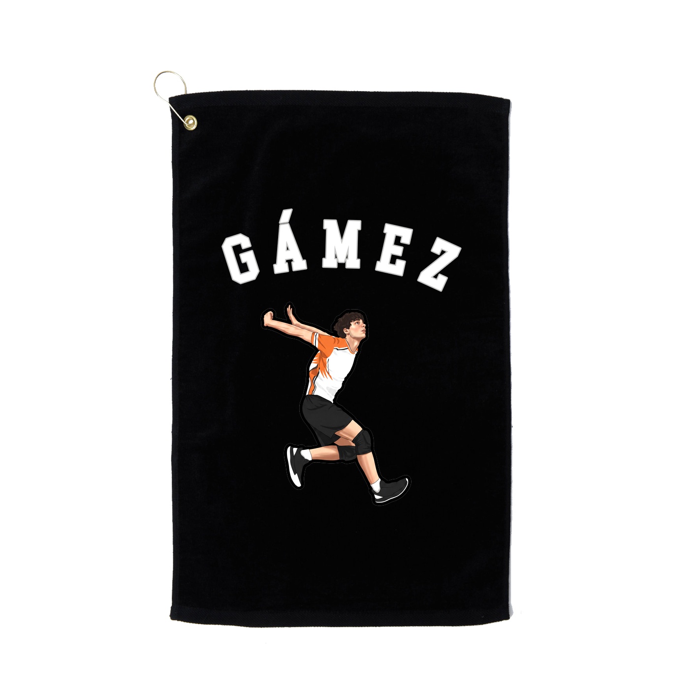 Golf Towel — Shirsey Arch in Black