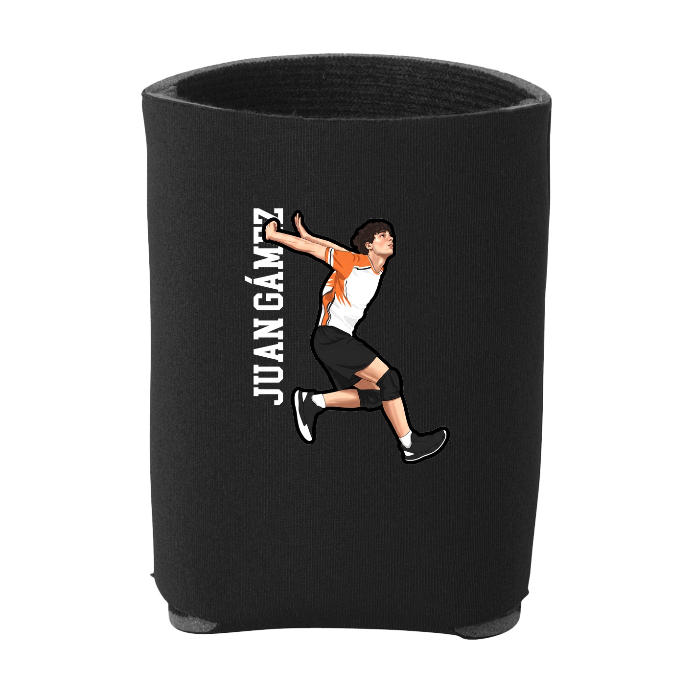 Can Holder — Name Vertical in Black
