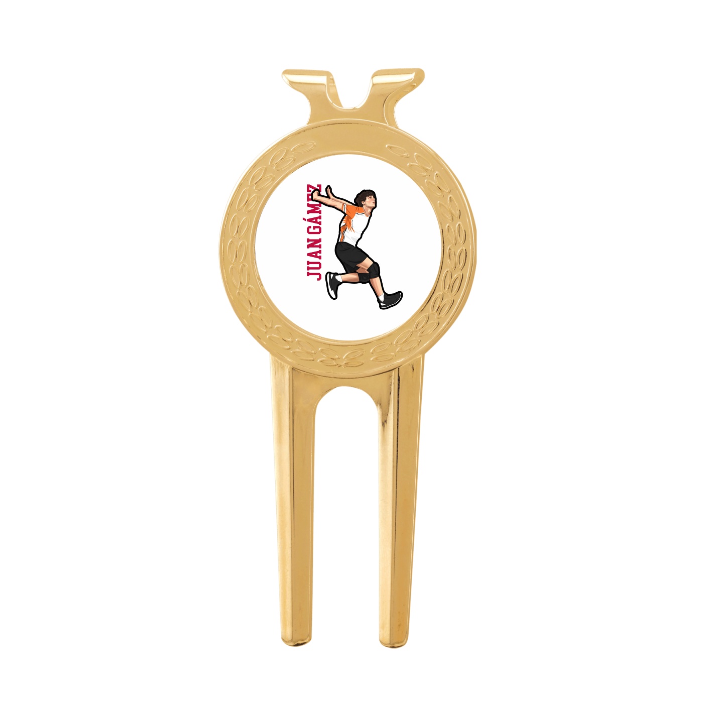 Divot Tool with Ball Marker — Name Vertical in Classic