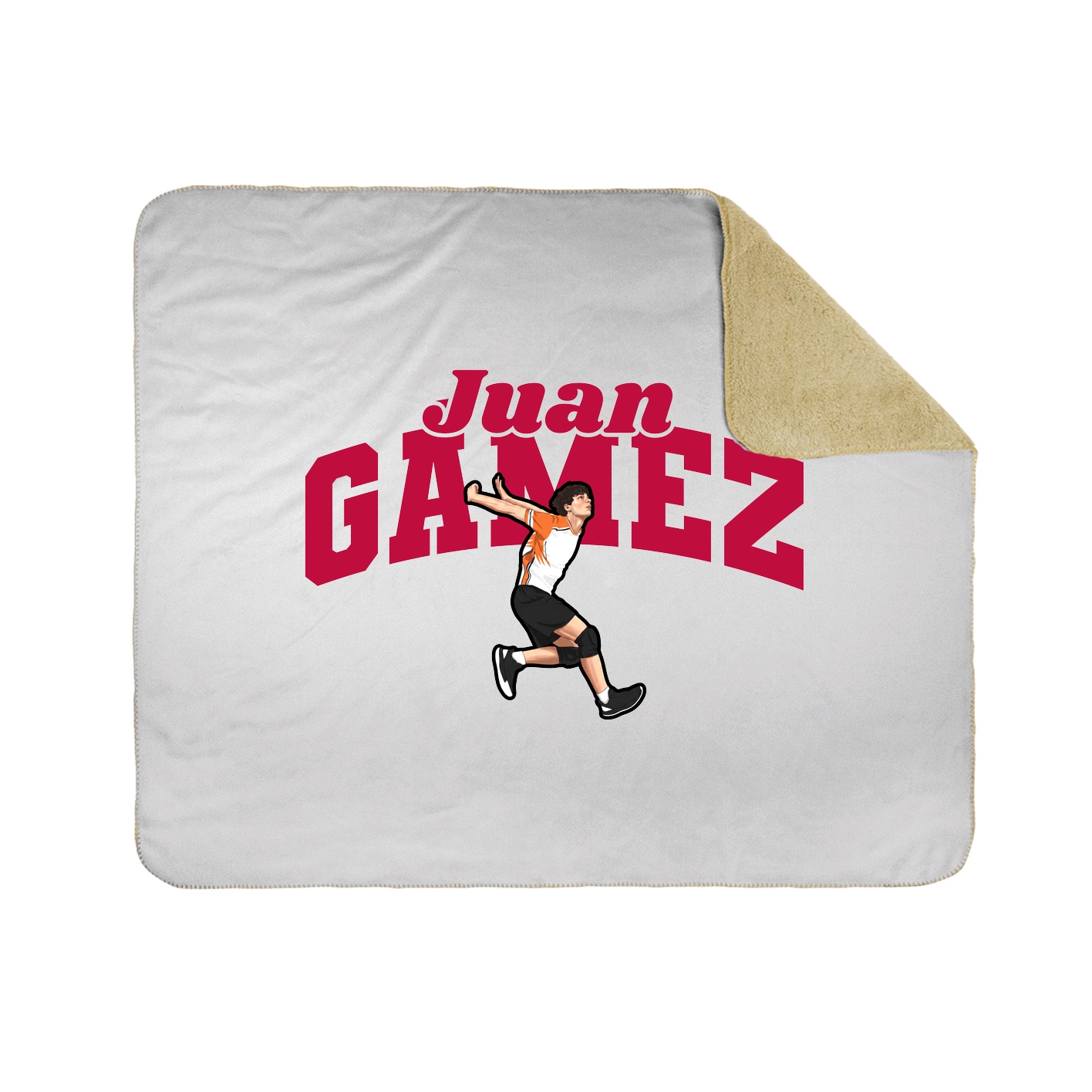 Throw Blanket — Signature Arch in White