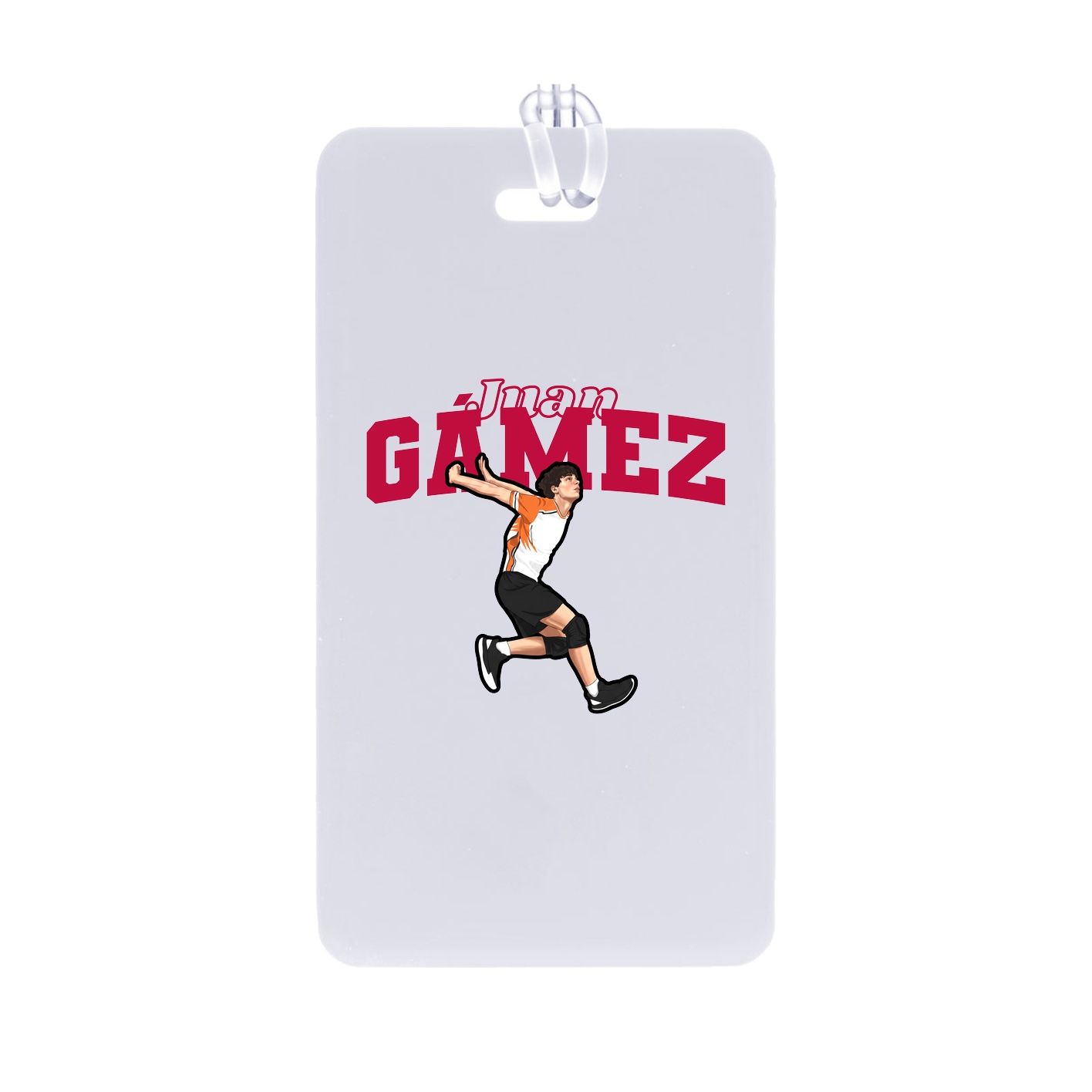 Bag Tag — Name Arch in Classic