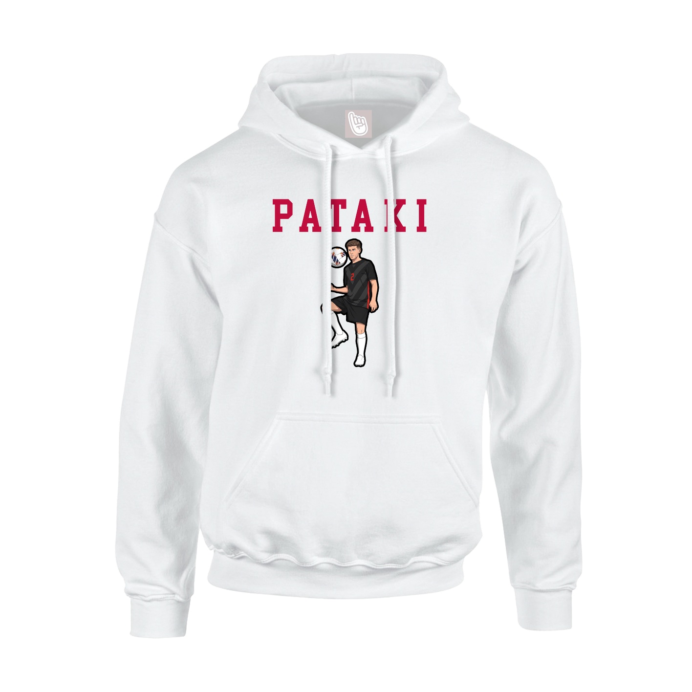 Hoodie — Shirsey in White