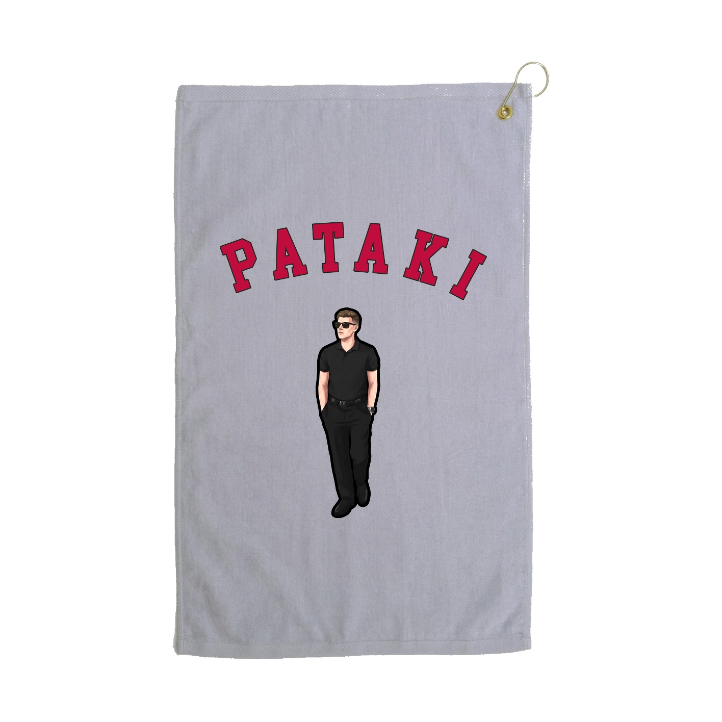 Golf Towel — Shirsey Arch in Grey