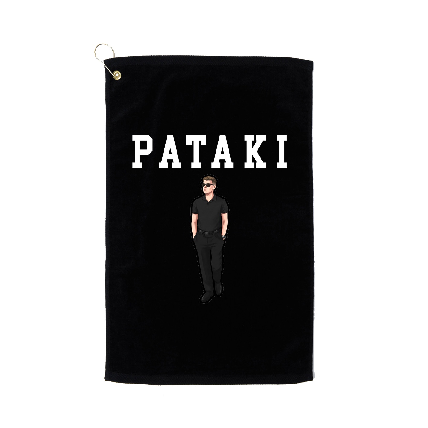 Golf Towel — Shirsey in Black