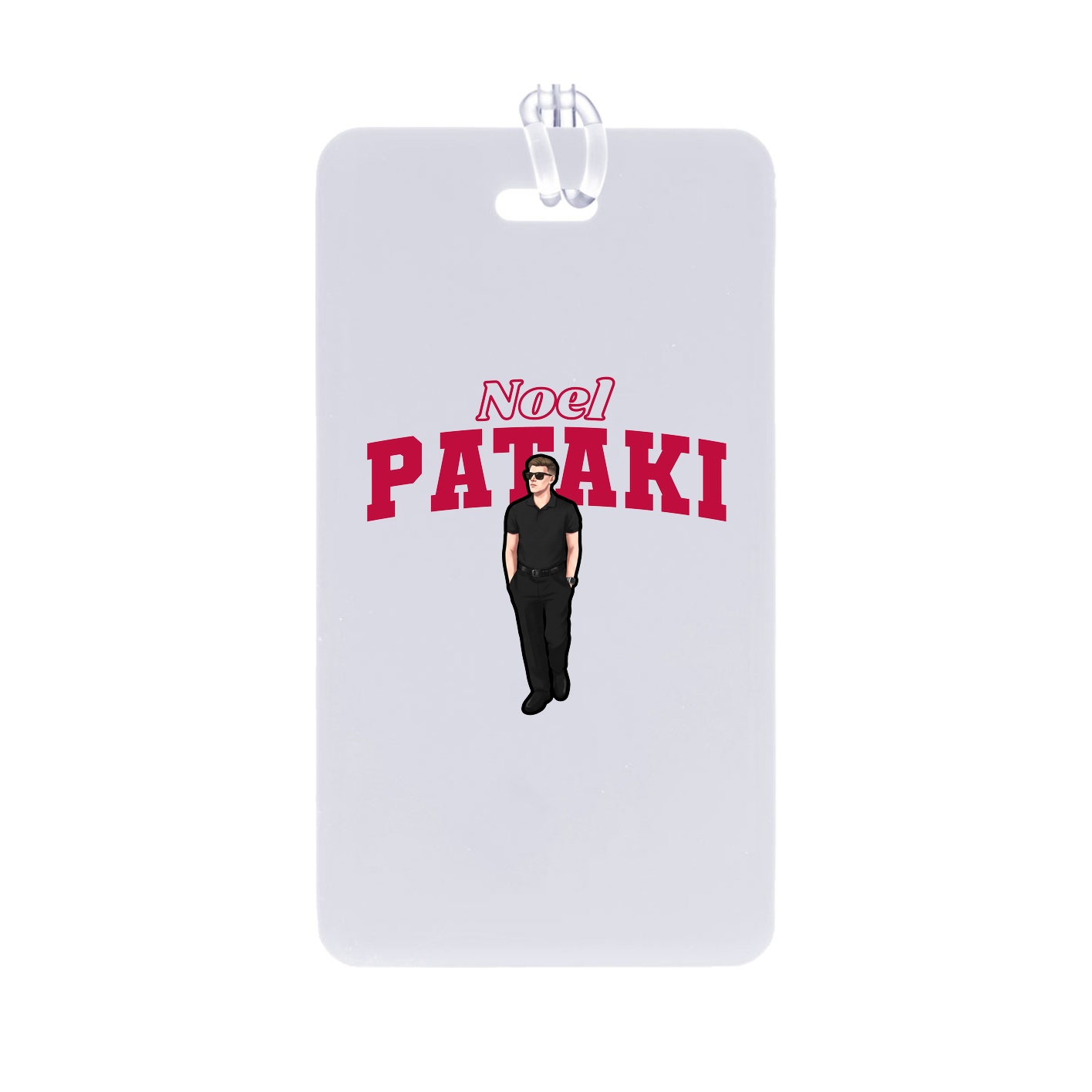 Bag Tag — Name Arch in Classic