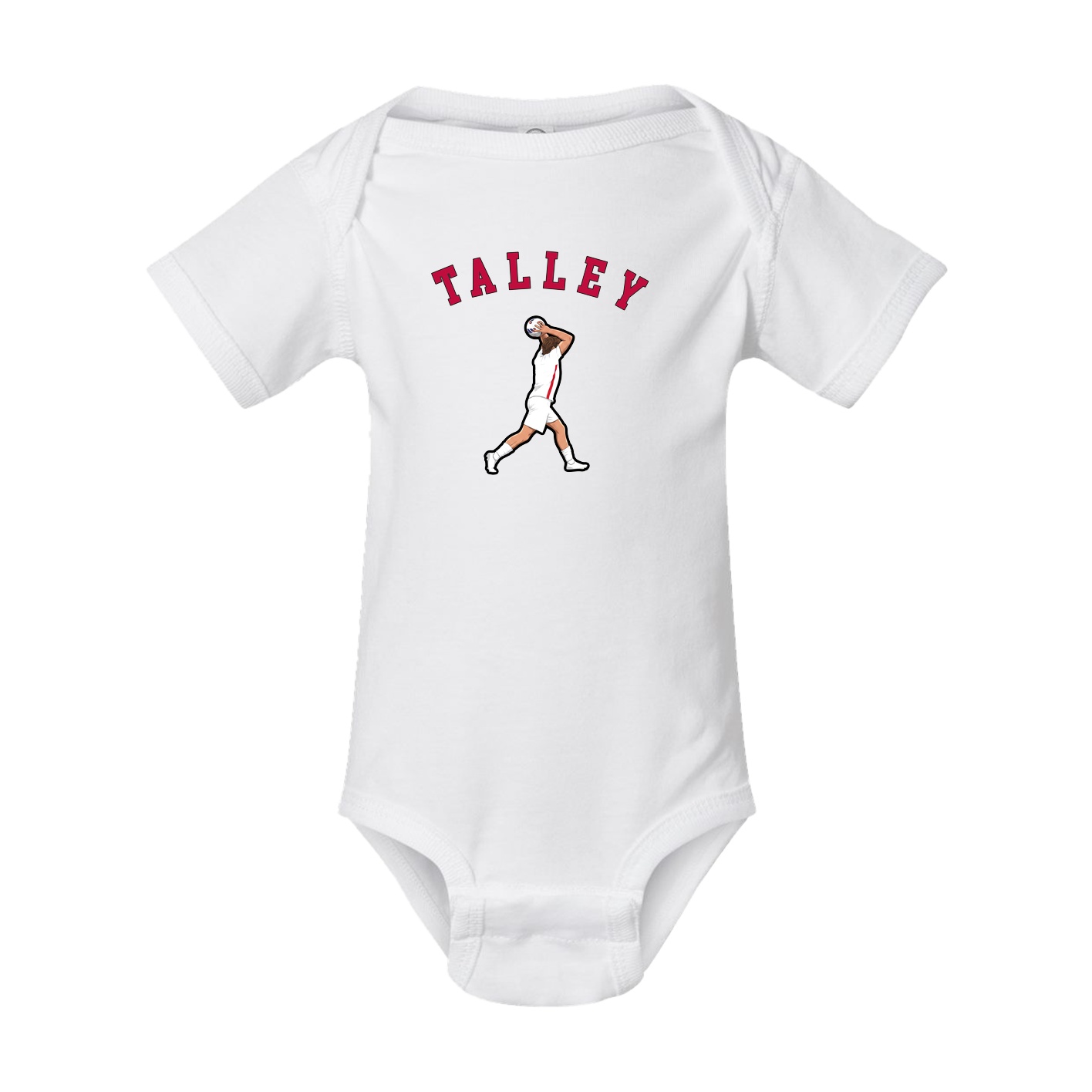 Baby Onesie — Shirsey Arch in White