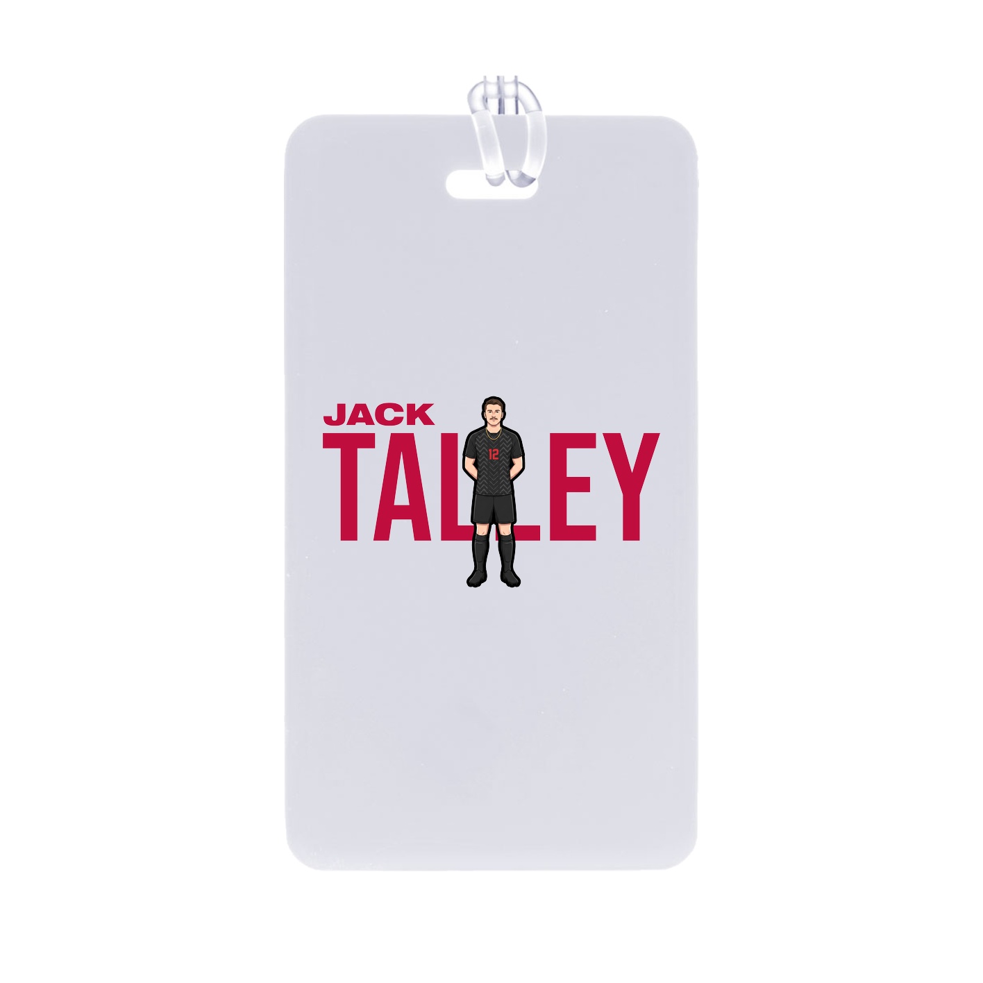 Bag Tag — Player Name in Classic