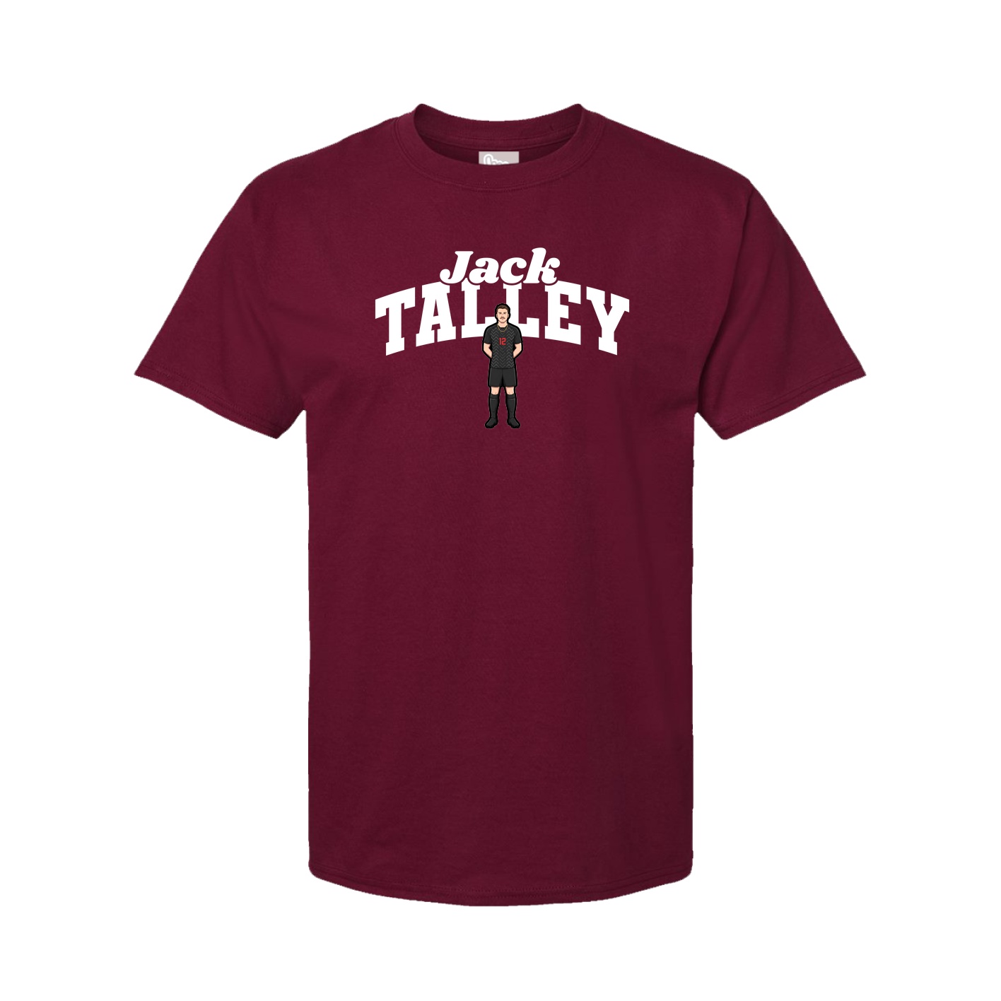 Youth Tee — Signature Arch in Cardinal