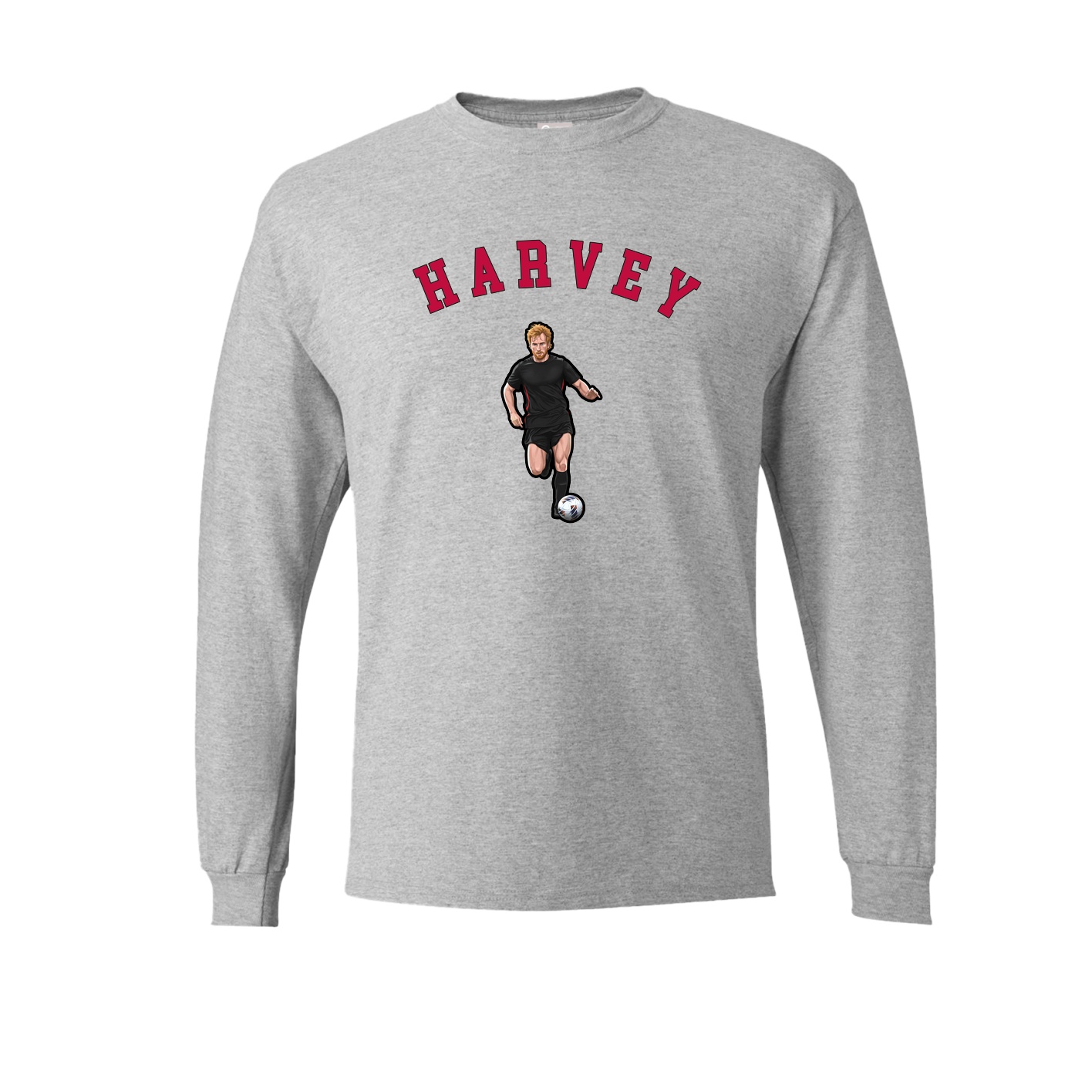 Long Sleeve Tee — Shirsey Arch in Grey