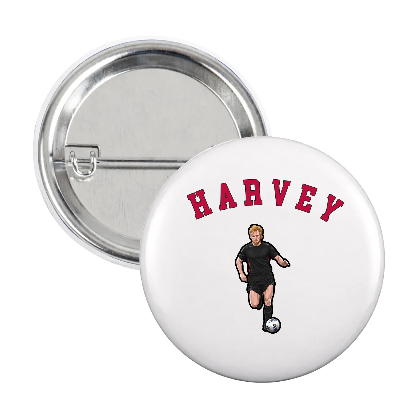 Game Day Button — Shirsey Arch in White