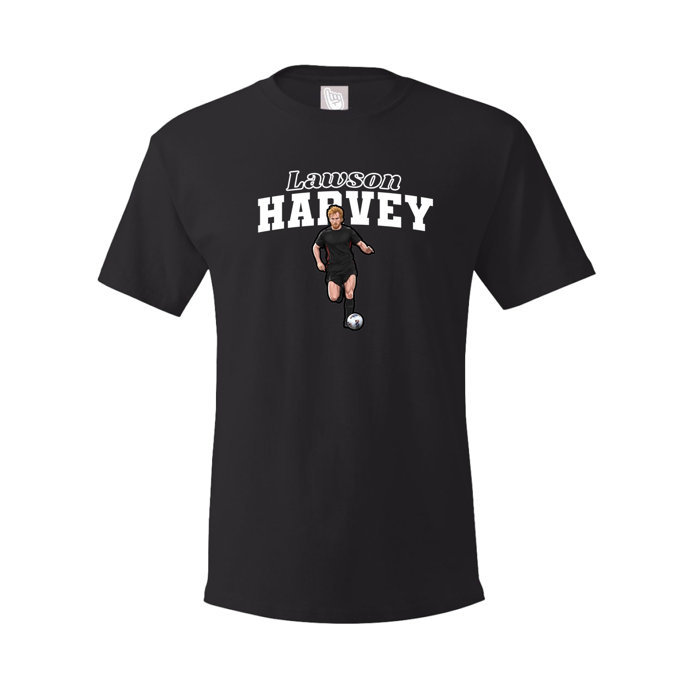 Tee — Name Arch in Black