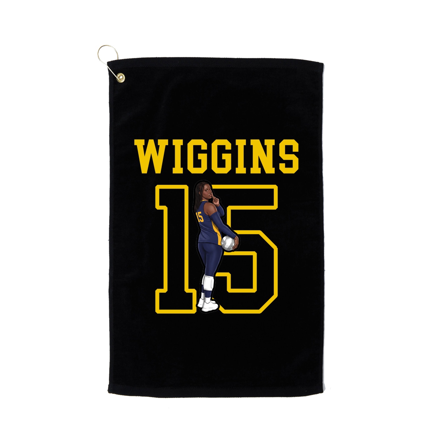 Golf Towel — Shirsey in Black