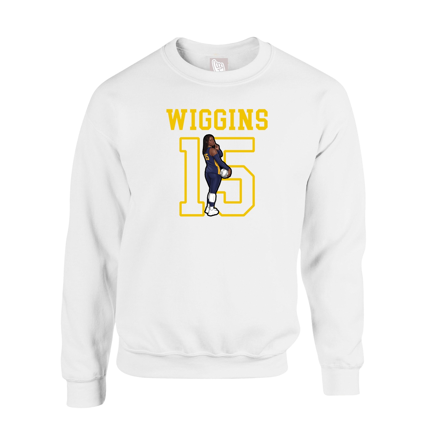 Fleece Crew — Shirsey in White