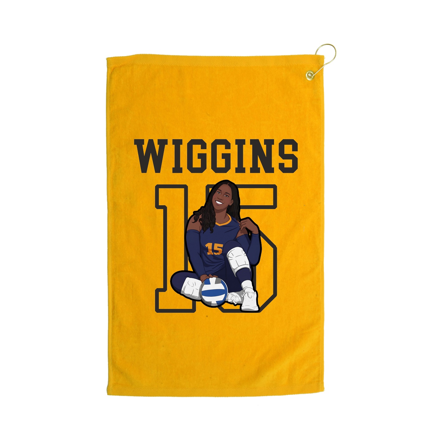 Golf Towel — Shirsey in Gold